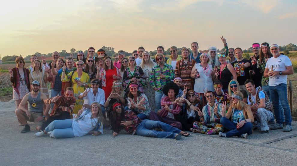 Don't worry, be hippie teambuilding