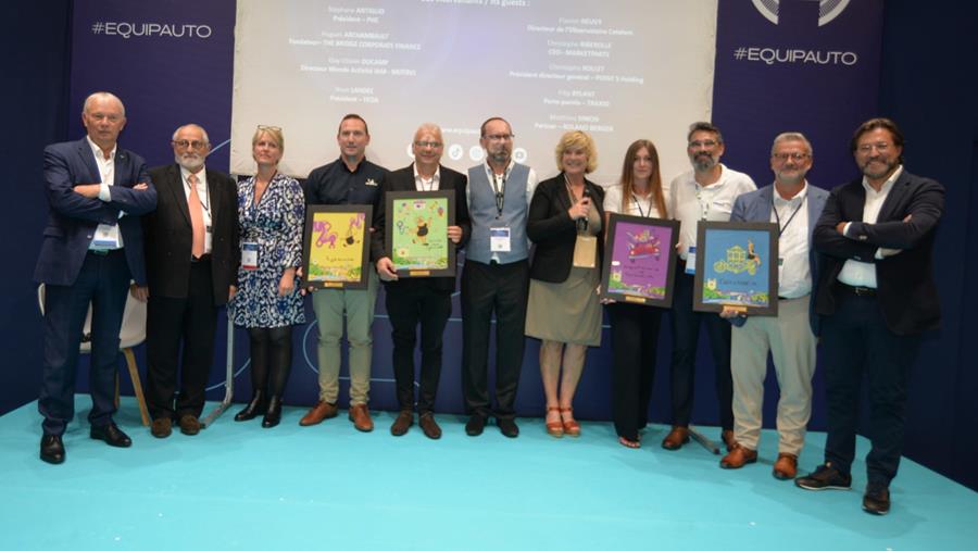 Michelin, Mahle, BASF en EVorkshop in de prijzen op Equip Auto Lyon