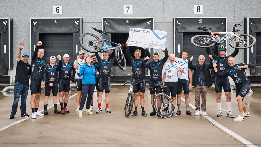Jubileumeditie LKQ Tour brengt 50.025 euro op voor Make-A-Wish