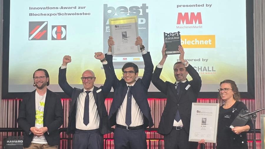 Prima Power wint “Best Award 2025” op Blechexpo met Giga Laser Next