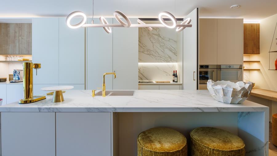 Draai-inschuifdeuren zorgen voor naadloze uitstraling