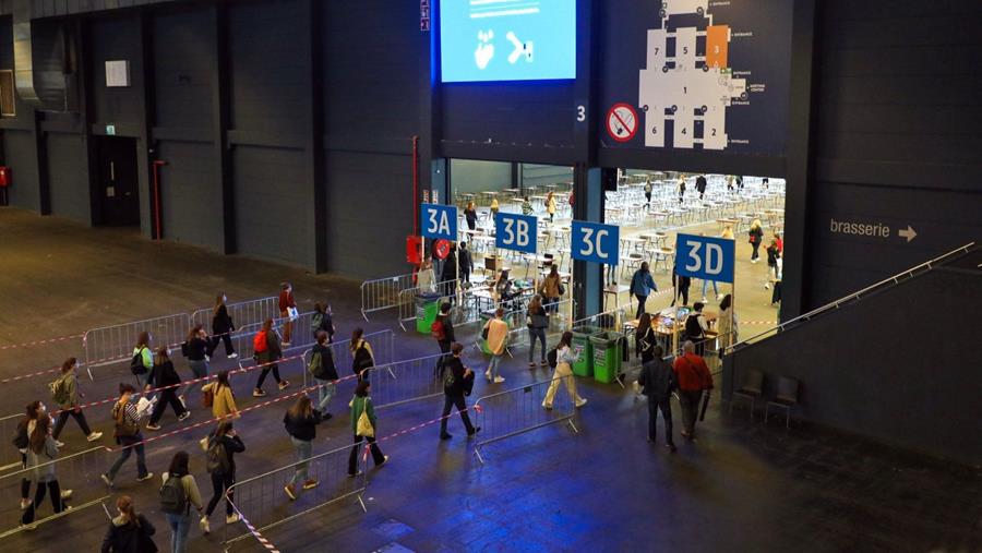 Study Online On Campus in Flanders Expo & de Ghelamco Arena